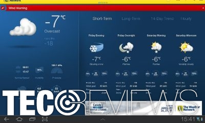 The Weather Network screenshot
