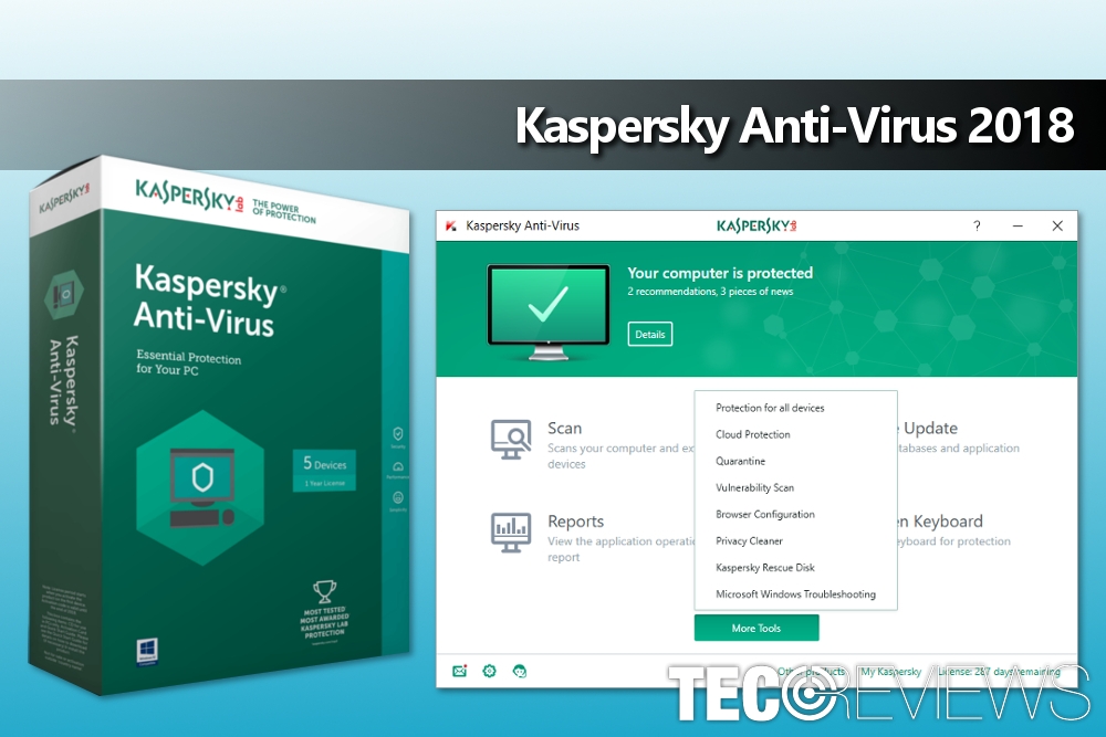 kaspersky antivirus 2018