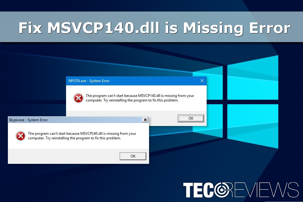 download dll msvcp140.dll