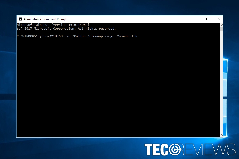 command prompt windows 10 repair