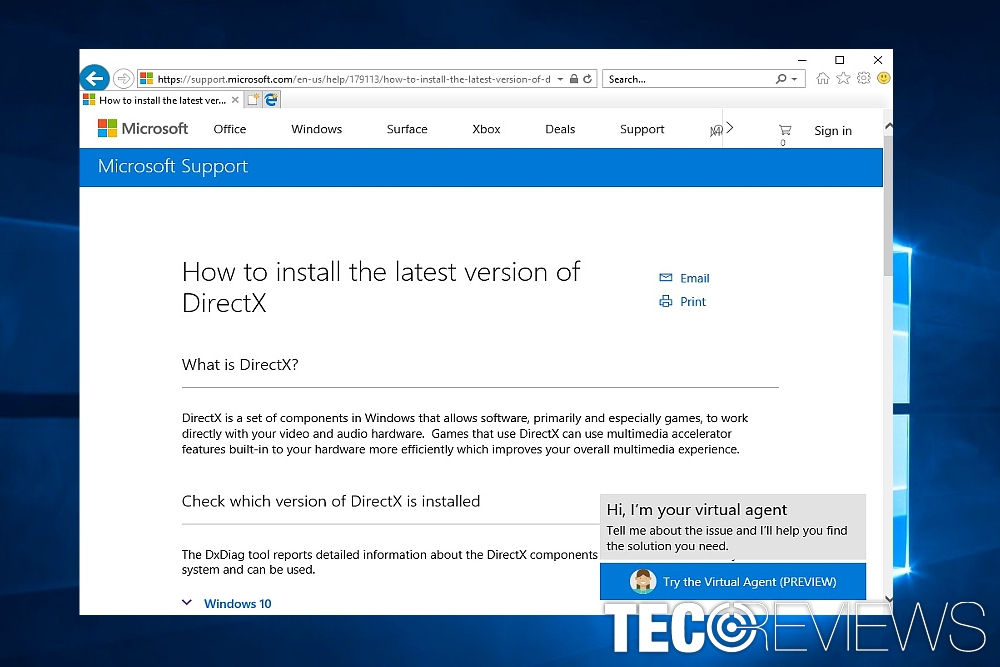 directx windows 8.1 download