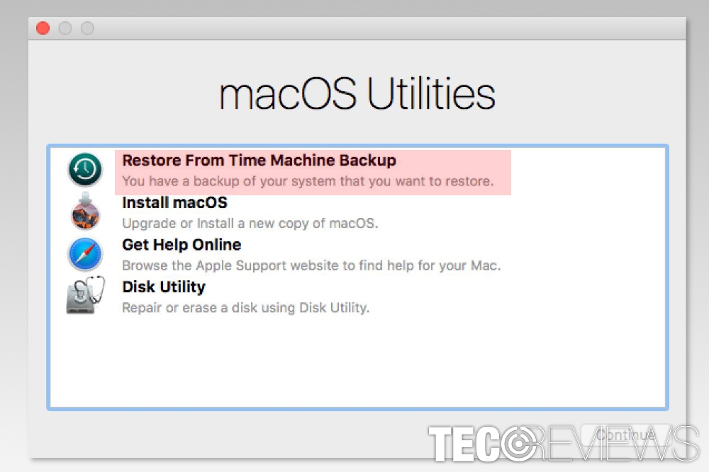 restore my mac to an earlier time