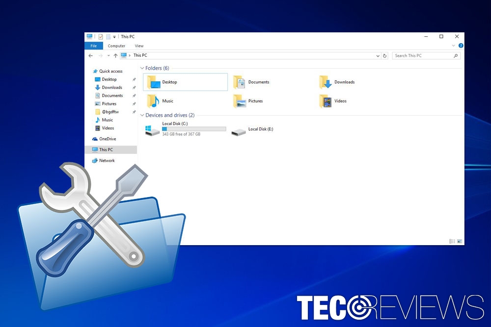 windows 10 explorer slow